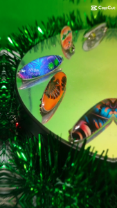 [Termurah] Peniti Jilbab Dagu Jepit Corak Daun Elzamrud Pin Hijab Anti Rusak Premium Lusinan Yang Mewah & Elegan Kekinian