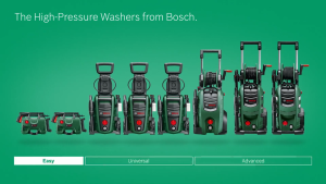 Bosch เครื่องฉีดน้ําแรงดันสูง 110 บาร์ รุ่น EasyAquatak 110