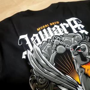 KAOS MURAI BATU JAWARA/KAOS TSHIRT NEW DESAIN PECINTA MURAI BATU/KAOS BURUNG MURAI BATU/Baju Murai Murah/Kaos Murai
