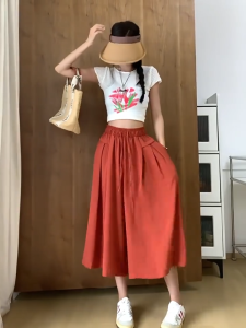 New Style Quick Drying Women's High Waisted Pleated Wide Leg Loose Casual Pants