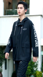 Fashion Raincoat Motorcycle rider For men Wind and heavy rain protection split type Rainproof Raincoat