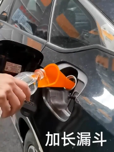Car Refueling Multi-Function Plastic Long Neck Oil Funnel for All Automotive Oil