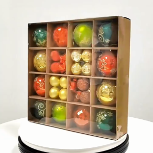 Christmas balls 44pcs set Christmas decoration DIY colorful balls Christmas tree pendants home Christmas decoration