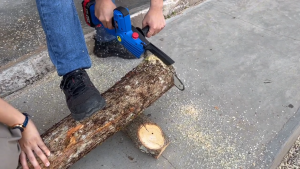 AKAIDO BRUSHLESS CORDLESS PRUNING CHAINSAW AKPCS2171-10BL Outdoor Gardening Wood Cutting Chain Saw Power Tools