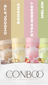 Conboo International Beau3 Susu Kambing Premium Kecantikan Pencerah Kulit Berperisa