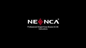 NEENCA Hinged Knee Brace Sports Knee Support with Dual Side Plastic Stabilizer Brackets Breathable Sweat‑Absorbing Neoprene Knee Stabilizer with Open Patella for Basketball Volleyball Tennis Outdoor Activities
