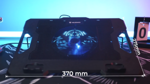Nubwo NF-213 Gaming Cooler Pad พัดลมระบายอากาศโน๊ตบุ๊ค รองรับโน๊ตบุ๊ค 12" - 17"