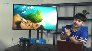 Glink GL-403 Cable HDMI Optical Fiber V2.0 4K 60Hz. 18Gbps 4:4:4 21:9 (10m/20m/30m/50m/70m/80m/100m/150m/200m)สายความละเอียดสูง - Lazada