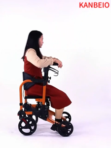 (SG Local inventory) Special multi-functional walker can take the auxiliary trolley folding rehabilitation anti-fall hand wheelchair Walker With Trolley Singapore Walker For Handicapped - Lazada