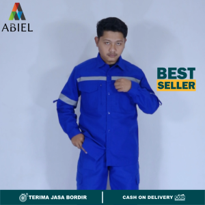 Kemeja Wearpack Safety Scoutlight Kemeja Katelpak Atasan Wearpak Proyek Pria