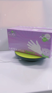 I AM GLOVE ถุงมือแพทย์ ไม่มีแป้ง กล่องม่วง