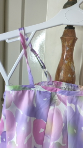 Setelan Anak Perempuan Import Size Tanggung Tye Dye Floral Top Tanpa Lengan Kasual Model Kekinian
