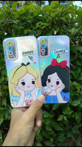 Case Hologram Fashion ( PRINCES ) XIAOMI REDMI NOTE 13 4G POCO M6 PRO REDMI NOTE 13 5G REDMI NOTE 13 PRO 5G REDMI A1 REDMI A2 Casing Hologram Aurora Markas Kesing