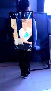 Rental!! 21.5 Digital Mobile Backpack with LCD Display Screen - PACKAGE FOR 3 DAYS!!- 21.5 肩背户外移动显示屏LCD背包广告机