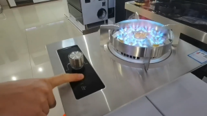 เตาแก๊สหัวเดียว เปลวไฟฟู่ไม่บานออก กำลังไฟสูง 7.0 kW ปลอดภัยด้วยระบบ Safety Device ตัดแก๊สทันที เมื่อเปลวไฟดับ