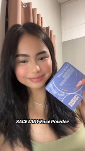 SACE LADY Waterproof Pressed Powder & Full Coverage Concealer & Matte Liptint Long Lasting Oil Control Makeup Set 3PCS