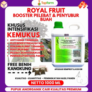 Pupuk Topfarm / Pupuk Kemukus Terbaik / Pupuk Khusus Tanaman Kemukus / Pupuk Pelebat Buah Kemukus / Pupuk Cair Buat Tanaman Kemukus / Obat Tanaman Kemukus / Pupuk Booster Pohon Kemukus