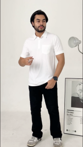 Kaos Polo Hey Man Cotton Combed 24s Modern Fit