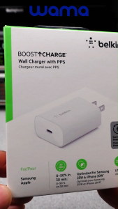 Củ sạc nhanh Belkin BOOSTCHARGE™ 25W USB-C PD (PPS) dành cho thiết bị Apple Samsung