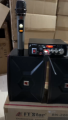 FT STAR 6 Inches  Micro Component Speaker System Set 200W(Rechargerable Amplifier+Speakers) With JBL-50s Dual Rechargerable Wireless Microphone. 