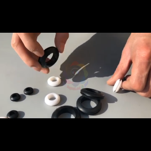 Vòng cao su bảo vệ dây Ron cao su bảo vệ lỗ khoan vòng đệm chuyên dụng cho dây điện và thiết bị điện ống dẫn