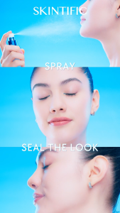 SKINTIFIC Makeup Setting Spray 16-hours lasting Matte finish |Hydrating | Oil control | water proof | sweat proof for oil skin Stay Lock Mist 80ml