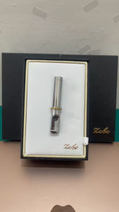 Pipe Holder Zobo Pipa Filter Saringan Asap Permanen Bahan Metal ZB338 Tanpa Karet Seal Khusus 8mm