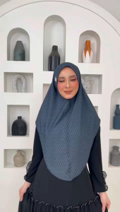 Bergo Malay Khalisa Bahan Jersey Suqina By Delisa Collection
