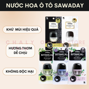 Nước hoa ô tô cao cấp Sawaday Parfum Kobayashi 6ml Nhật Bản