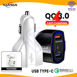 [COD] NVN-SV3 CHARGER MOBIL PD FAST CHARGING CAR CHARGER QUALCOMM 3.0