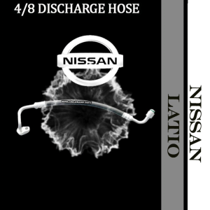 NISSAN LATIO TAIWAN NEW 4/8 DISCHARGE HOSE (CAR AIR CONDITIONING) (COMPRESSOR-CONDENSER)