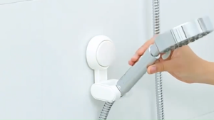 No Drilling Adjustable Bathroom Shower Head Holder