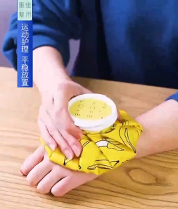 Hot & Cold Water Bag Reusable Therapy Pain Fever Relief Knee Muscle Injury Relaxation Body Warmer Home Sport Home Hot Cold Pack