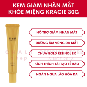 Kem giảm nhăn mắt và khoé miệng Kracie Hadabisei Wrinkle Facial 30g Nhật