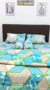 Bed Cover Set Sprei Marble Tosca - Ukuran Lengkap 900x200 - 200x200 - Fankay