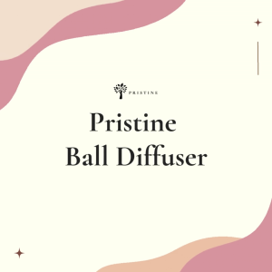 Pristine Ball Diffuser | Himalayan Tea | Signature | Essential Oil | Anti-Spill Wardrobe Fragrance Award Winning Scent | 50ml