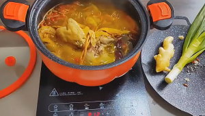 [READY STOCK] 新款网红南瓜锅大容量不粘微压锅煮锅双耳料理煲汤锅 | Micro Pressure Cooker | Periuk Tekanan Mikro