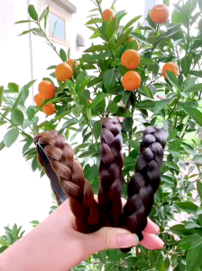 Bờm tóc giả cao cấp tóc tết thủ công bản tiêu chuẩn - BỜM TÓC TẾT CAO CẤP