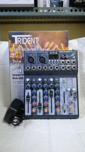 TRIDENT M4 COMPACT PROFESSIONAL MIXER WITH USB INPUT