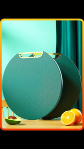 Circle Double-Sided Chopping Board: Antibacterial & Mildew Resistant