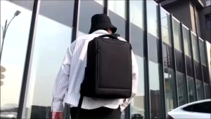 Dependz 2106-1 Business Backpack Waterproof Laptop Computer Backpack USB Charging Large Capacity