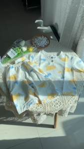 ชุดนอนเซท 2 ชิ้น ชุดนอนน่าร้อน เสื้อผ้าเด็ก ชุดหมอน Size 80-110