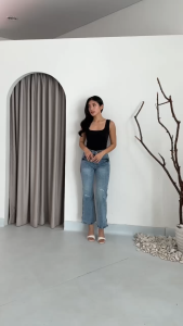 CELANA JEANS WANITA SHELLA BOOTCUT JEANS -SYS CLOTHIER