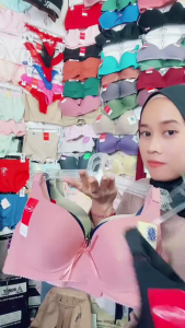 3Pcs Bra Sorex 3262: Bra Wanita dengan Busa & Kawat, Nyaman Dipakai