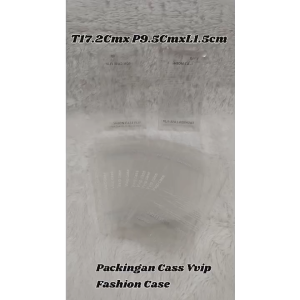 Packingan Casing HP Packingan VVIP Fashion Case isi 50pcs Mika Transparan Bening