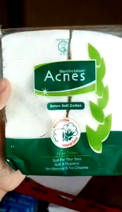 Acnes Soft Cotton - Kapas Acnes - Kapas Wajah Lembut - Virgo Shoop