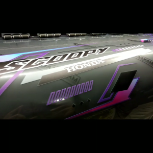 Striping UV Scoopy All New Motif Bintang Simpel Transparan Viral - SNS-UV - GSI