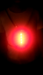 LED Reflective Running Vest High Visibility Warning Lights Safety Gear