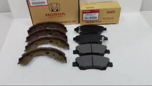 BRAKE PAD BRAKE SHOE KAMPAS REM SET DEPAN BELAKANG NEW BRIO TH 2015 UP