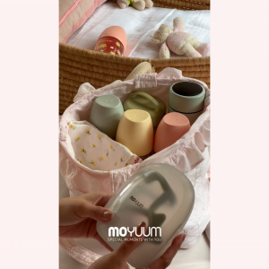 เซ็ทขวดนมเด็ก PPSU โมยูม ALL IN ONE ขนาด 170ML พร้อมจุก stage 1 สำหรับ 0-2 เดือน